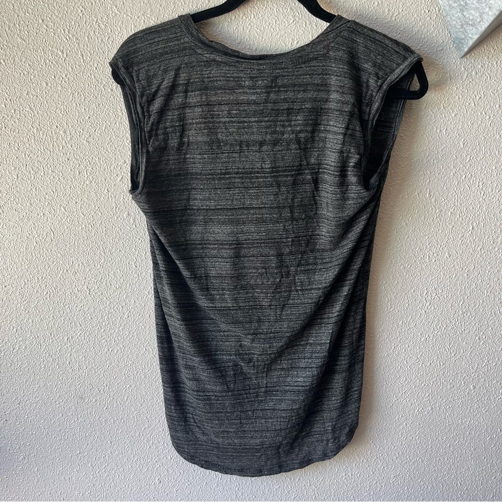 Madewell sleeveless top size Small heather gray Small - Picture 7 of 7